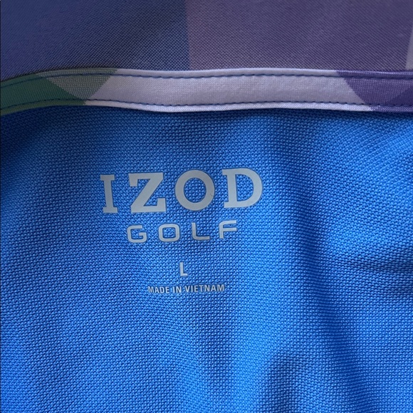 Izod Blue Plaid Golf Set - Picture 2 of 5